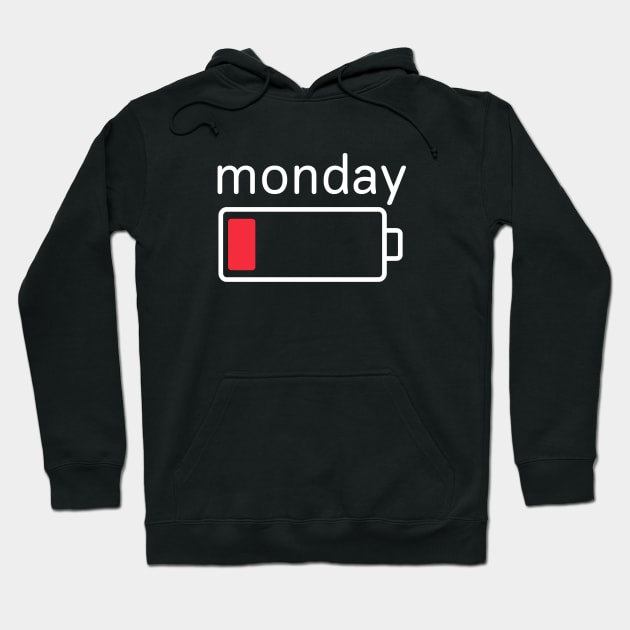 Monday Humor Hoodie by Sizukikunaiki